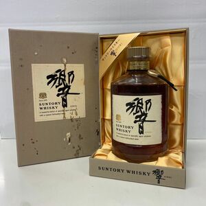 U314-O48-59 SUNTORY WHISKY サントリー ウイスキー HIBIKI 響 裏ゴールドラベル 金キャップ 750ml 43% ジャパニーズ 国産 古酒 未開栓④