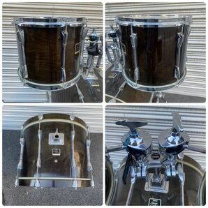 U901-O18-3202◆引取歓迎 ドラムセット YAMAHA Stage Custom UNICORN batter bass snare STT612S SFT6166 SBD622S SD-246A/Zildjian ZBT ②の画像4