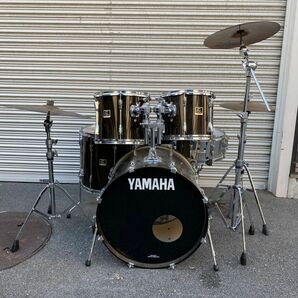 U901-O18-3202◆引取歓迎 ドラムセット YAMAHA Stage Custom UNICORN batter bass snare STT612S SFT6166 SBD622S SD-246A/Zildjian ZBT ②の画像2