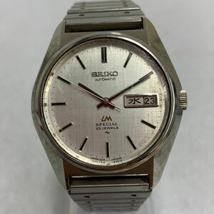 Y304-O15-4938◎SEIKO セイコー LM ロードマチック スペシャル 5216-8020 自動巻 23石 デイデイト シルバー文字盤 メンズ 腕時計 稼働 ④