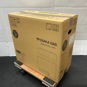 W528-D5-753 unopened OSAKA GAS Osaka gas gas fan heater N140-5892 shell pink 13A city gas / heating air conditioning consumer electronics ⑤