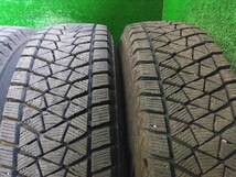 パジェロミニ等 社外MUD CLIFF 15×5.5 +45 175/80R15 バリ溝 冬 ブリヂストン ブリザックDM-V2 4本 売切!!_画像6