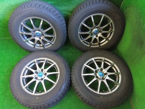 A-TECH SCHNEIDER 16×6.5 +48 PCD114.3 215/65R16 ブリヂストン VRX 4本 売切!!