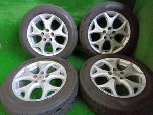 トヨタ エスティマ純正ホイール 17×7J グッドイヤー夏タイヤセット 215/60R17 流用にも 売切!!