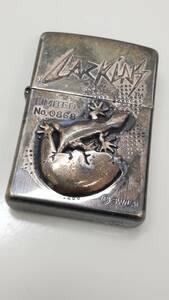 ＃ 6044　ZIPPO　ジッポー LARKINS　LIMITED No.0868　ライター トカゲ 爬虫類 ラーキンス 限定品