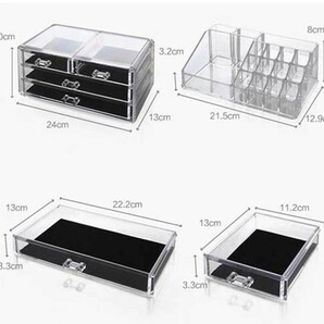 訳あり特価！メイクボックス コスメボックス/収納ケース/化粧品の収納/新品の画像3