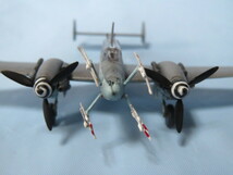 【完成品】1/144 F-Toys (SP)『 Bf-110G-4』 ハンガリー空軍 第101夜間戦闘飛行隊(M107)_画像10