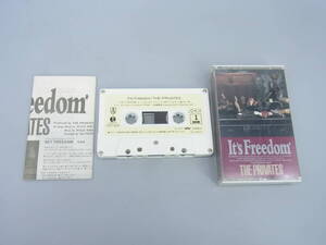 即決　カセットテープ　/THE PRIVATES (ザ・プライベーツ)「Its Freedom (1990年・TOTT-5629)」　送料350円（SS101