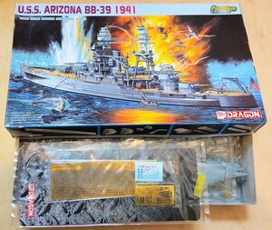 アリゾナ 1941★プレミアム【フルハル★金属砲身・エッチング付き】アメリカ合衆国海軍 戦艦 1/700