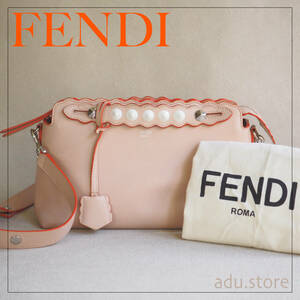 Fendi FENDI Кстати 2way Сумка на плечо Бежевый оранжевый 8BL124-9FH Шпильки Бренд Женщины◆