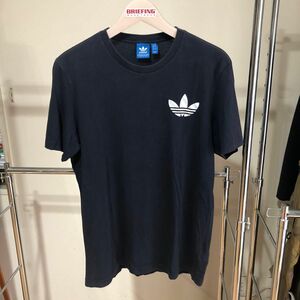 L アディダス　adidas tシャツ ネイビー