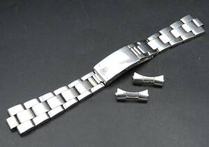 1円～！ROLEX ロレックス 純正オイスターブレス 78350 FF557 76年1期 取付幅約19mm SS 3連 ヴィンテージ メンズ 腕時計 パーツ 12