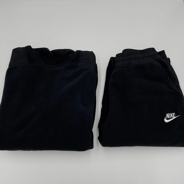 （美品）NIKE SPE+ Winter Fleece Black 上下セット