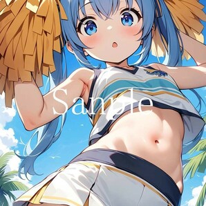 1点物 A4ポスター オリジナル アイドル アート かわいい コスプレ イラスト 高画質 同人 C00005の画像1