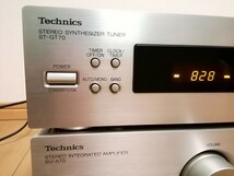 【現状品】 Technics　テクニクス　プリメインアンプ　SU-A70　チューナー　ST-GT70　コンサイスG　MOS class AA_画像4