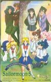 Телека телефонная открытка красивая девушка Sailor Moon S OH202-0117