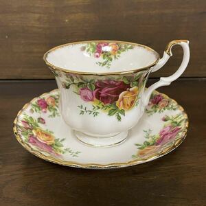 ROYAL ALBERT Old Country Rose ロイヤルアルバート オールドカントリーローズ カップ&ソーサー ティーカップ フラワー 花柄 