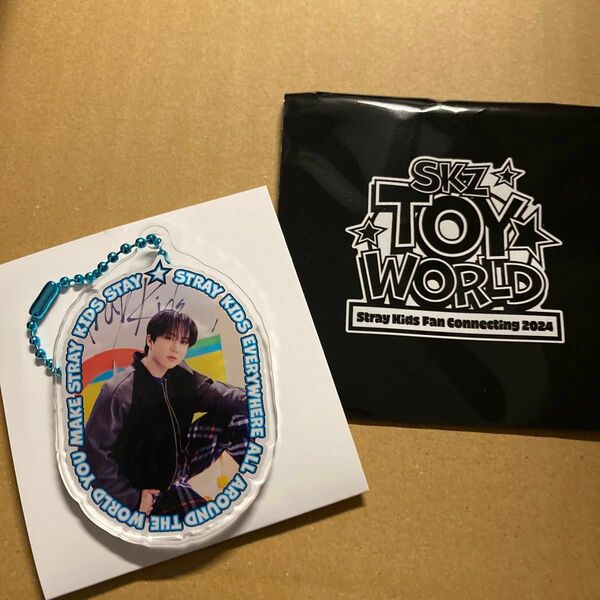 stray kids SKZ TOY WORLD ランダムフォトキーホルダー　チャンビン　スキズ