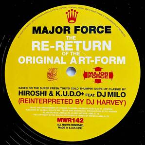 Major Force / The Re-Return Of The Original Art-Form【12''】2001 / UK & Europe / Mo Wax / MWR142 / 検索：333yen vinyl の画像3