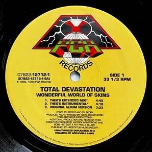 Total Devastation / Wonderful World Of Skins【12''】1994 / US / PGA Records / 07822-12712-1 / 検索：333yen vinylの画像3