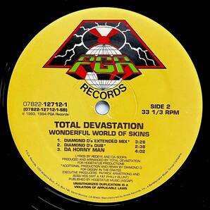 Total Devastation / Wonderful World Of Skins【12''】1994 / US / PGA Records / 07822-12712-1 / 検索：333yen vinylの画像4