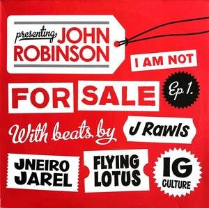 John Robinson / I Am Not For Sale EP 1.【12''】2008 / UK / Fat City / FC12029 / 検索：333yen vinyl