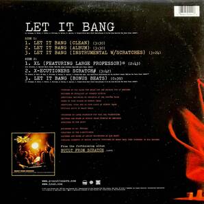 The X-Ecutioners / Let It Bang 【12''】2001 / US / Loud Records / 19124-S1/ 検索：333yen vinyl / M.O.P. / Large Professorの画像2