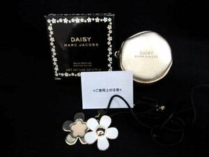 マークジェイコブス MARC JACOBS デイジー DAISY ソリッド パフューム 0.75g チャームネックレス ポーチ付 箱入り 美品中古 ■