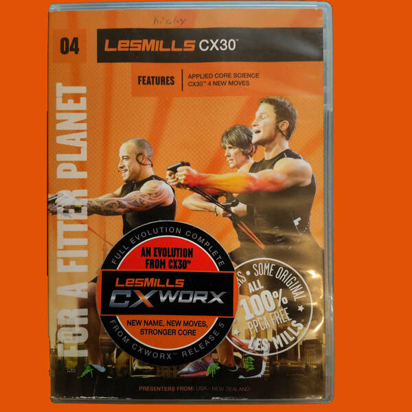 シーエクスワークス 04 CD DVD LESMILLS CXWORX CORE レスミルズ