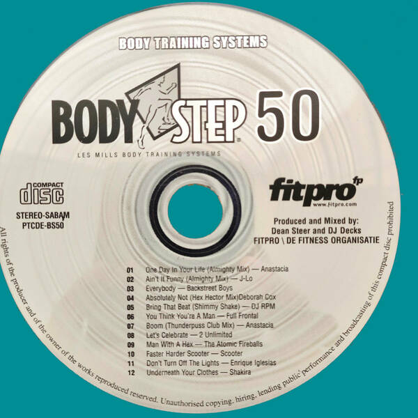 ボディステップ 50 CD LESMILLS BODYSTEP レスミルズ