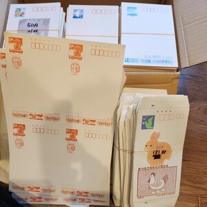 3/額面84600円　未使用　50円ハガキ1541枚　書簡151枚