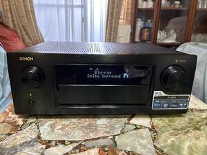 美品動作保証付HDCP2.2!!DENONデノンAVアンプ準フラッグシップ/AVR-X6300H 定価30万 元箱付属