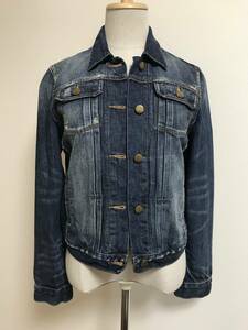  beautiful goods *GAP lady's * Denim jacket denim jacket XS*4023