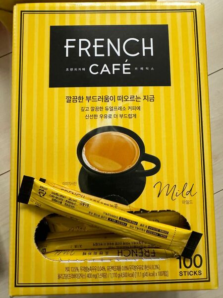 韓国コーヒー　FRENCH CAFE（フレンチカフェ）コーヒーミックス50本