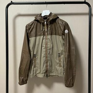 【破格最安値】MONCLER モンクレール ナイロンジャケット カーキ　ブラウン　3