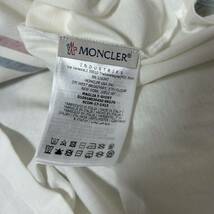 【タグ付き未使用】MONCLER モンクレール　半袖Tシャツ　ワッペン　白　XXL_画像5