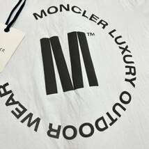 【最安値】【美品】MONCLER モンクレール　ラバーワッペン　半袖Tシャツ　白　M_画像4