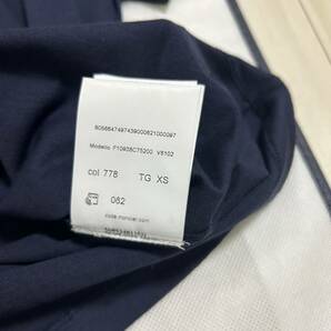 【未使用】【レア】MONCLER モンクレール フリル 半袖Tシャツ ネイビー XSの画像8