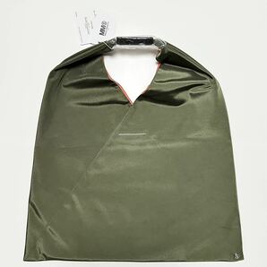 新品 MM6 MAISON MARGIELA メゾンマルジェラ ジャパニーズ バッグ トート カーキ トートバッグ エムエム 6 メンズ トライアングル JAPAN