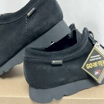 29cm 新品 クラークス オリジナルス Wallabee ワラビー ロー 黒 UK11 防水 ゴアテックス Clarks GORE GORETEX ローカット ゴア ブラック_画像8