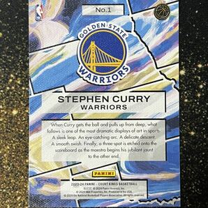 NBA 2023-24 panini court kings Stephen Curry State of The Art sspの画像2