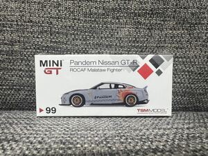 MINI GT 1/64 99 Pandem Nissan GT-R R35 Duck TAil ROCAF Malataw Fighter LHD Taiwan Exclusive 台湾限定　パンデム　レア品