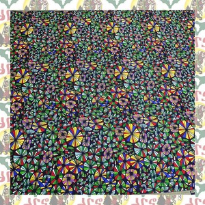 【SALE/270cm x 110cm/3ヤード】アフリカンプリント生地 barg-p39 アフリカ布 アフリカ生地 ゴールドプリント アンカラ キテンゲ パーニュ