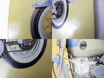 【英国製】HARLEY-DAVIDSON DUO-GLIDE 1958 ハーレーダビットソン ブリキ製？ 看板 41cm程×27.5cm程 裏錆 中古JUNK 現状渡し 一切返品不可_画像4