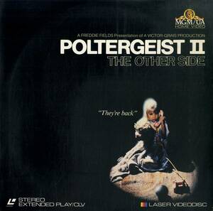 B00155445/LD/クレイグ・T・ネルソン / ジョベス・ウィリアムズ「ポルターガイスト2 / Poltergeist II : The Other Side (1987年・G98F-5