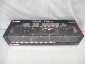 ** exhibition goods 143 BBURAGO BBurago FORMULA RACING Formula racing ORACLE Red Bull RACING Ora kru Red Bull racing 6 pcs 