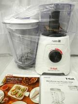 ●●展示品 T-fal ティファール BL42X1JP ブレンドフォース ネオ パウエリックス マルチ ミキサー ホワイト 白 家電 消費電力350W●●_画像1