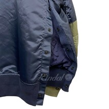 sacai　 21SS Nylon Twill MA-1 Blousonナイロンドッキングボンバージャケット 商品番号：8069000102475_画像7