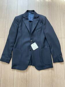 ■Finjack（フィンジャック）ネイビーウールホップサック ジャケット　カラー：NAVY　サイズ：46　SGCS-21AITXJ003