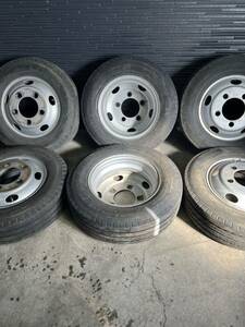 ●205/75R16 ヨコハマ/LT151R 夏タイヤ20年〜 TOPY 16×5.5J 116.5-8TC エルフ等